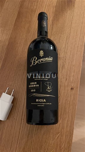 La Rioja Rioja Beronia Gran Reserva 2013