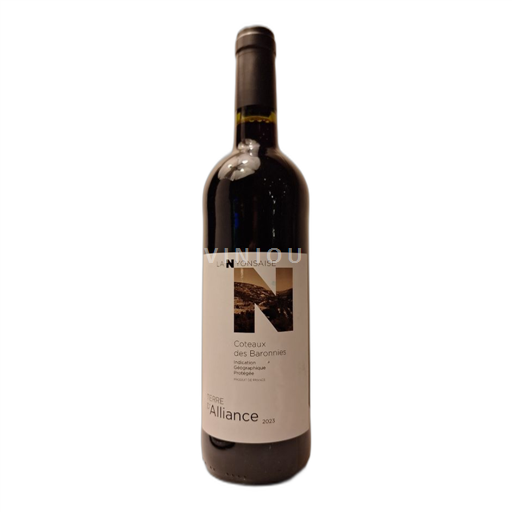 Vin Rouge sec Terre d'Alliance La Nyonsaise 2023 France Vallée du Rhône AOC