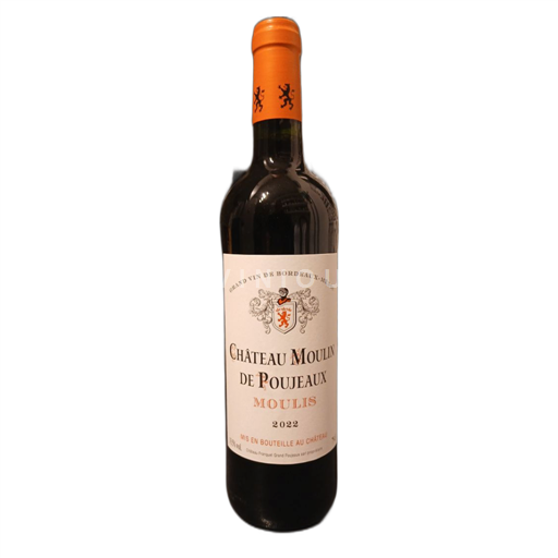 Bordeaux Ospecificerad Château Moulin de Poujeaux 2022