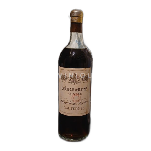 Bordeaux Sauternes Château de Rayne Vigneau 1941
