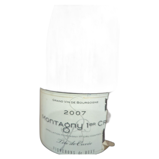 Burgundi Montagny Premier Cru La Cave des Vignerons de Buxy 2007