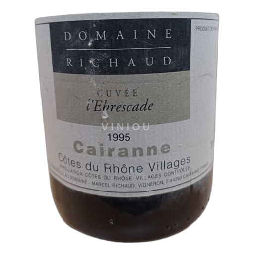 Thung lũng Rhône Cairanne Marcel Richaud l'ebrescade 1995