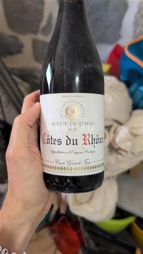 Rhônedalen Côtes du Rhône Moulin de Meyran Grande Terre 2021