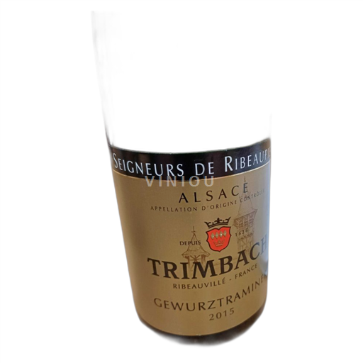 Alsace Gewurztraminer Trimbach Seigneurs de Ribeaupierre 2015