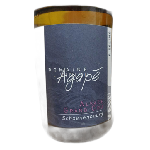 Alsace Riesling Vincent Supp - Domaine Agapé Riesling grand cru - Schoenenbourg 2016