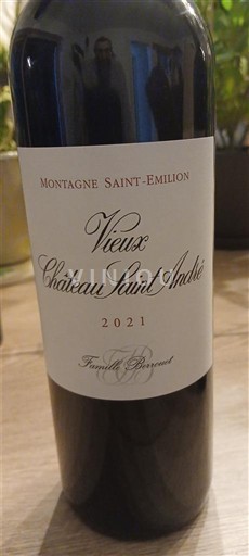 Bordeaux Montagne-saint-émilion Vieux Château Saint André 2021