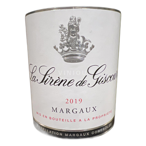 Bordeaux Margaux Giscours La Sirène de Giscours 2019