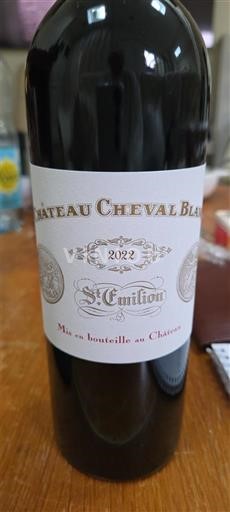 Bordeaux Saint-Émilion Château Cheval Blanc 2022