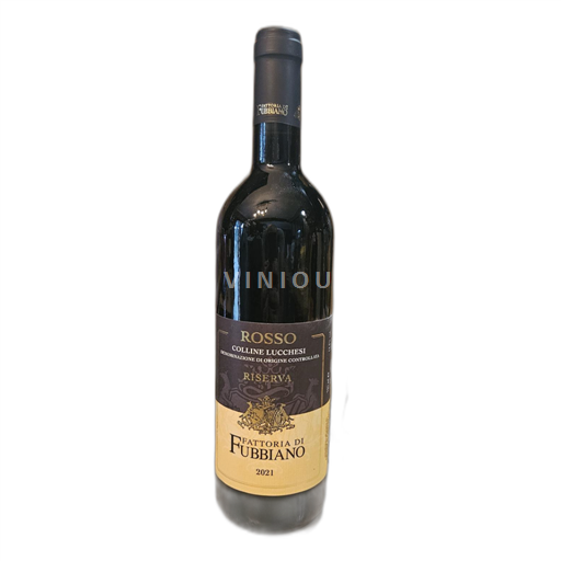 Tuscan Wines Colline Lucchesi Fattoria di Fubbiano Riserva 2021