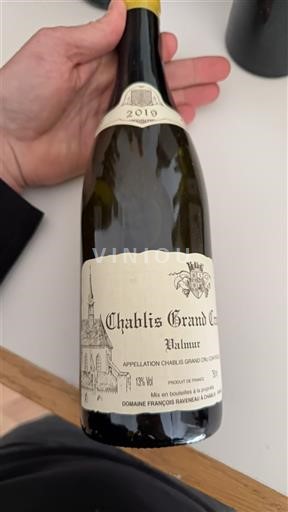 Burgundia Chablis Grand Cru Domaine François Raveneau Valmur 2019