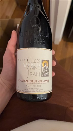 Thung lũng Rhône Châteauneuf-du-pape Clos Saint Jean 2019