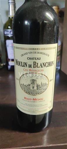 Bordoja Haut-Médoc Château Moulin de Blanchon 2017