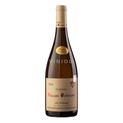 Bourgogne Hautes Côtes de nuits Château de Villars Fontaine Les Jiromées 2010