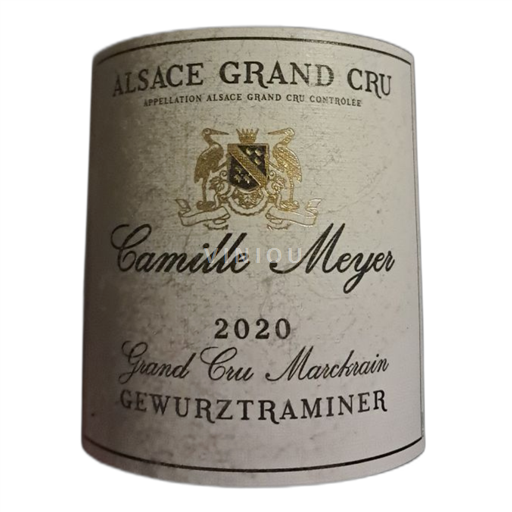 Alsace Gewürztraminer Camille Meyer Grand Cru Marckrain 2020