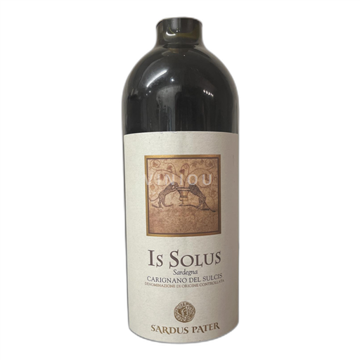 Sardinia Carignano del Sulcis Sardus Pater Is Solus Ei vuosikertaa