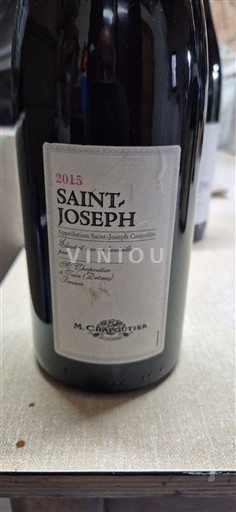 Рона долина Сент-Жозеф M. Chapoutier 2015