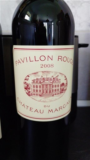 Vins Margaux Château Margaux - Pavillon Rouge - 2008 - Avis