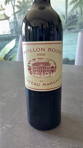 Vin Margaux Château Margaux - Pavillon Rouge - 2008 - Avis