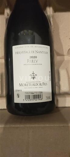 Bourgogne Rully Moreteaux & Fils Hermitage de Nantoux 2020