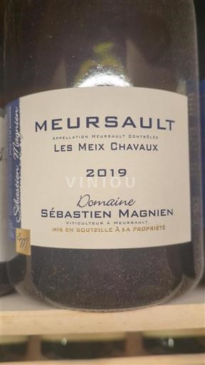 Burgund Meursault Domaine Sébastien Magnien Les Meix Chavaux 2019