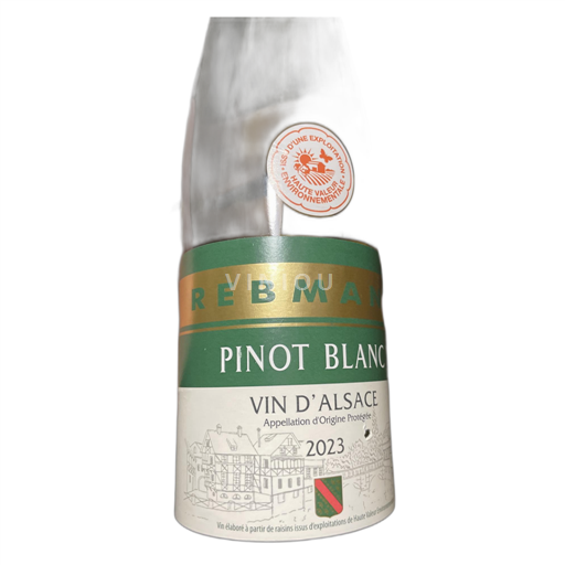 Alsasko Nespecifikováno Rebmann Pinot Blanc 2023