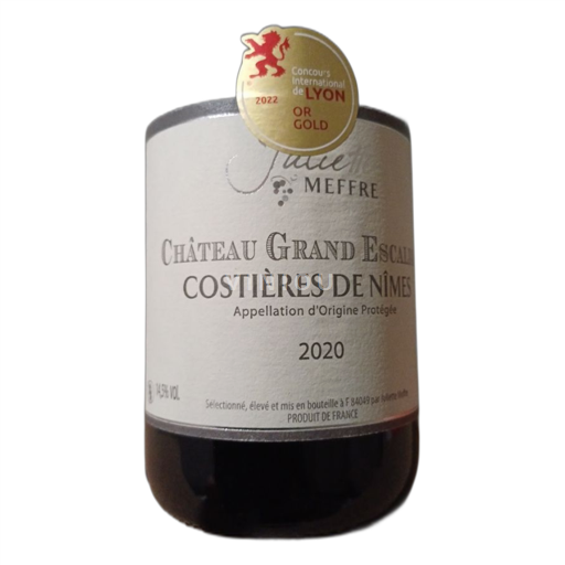 Valle del Rodano Costières di Nîmes Château Grand Escalion 2020