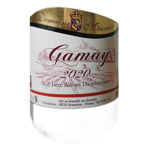 Alpi e Paesi Rodaniani Balmes del Delfinato Domaine Meunier Gamay 2020