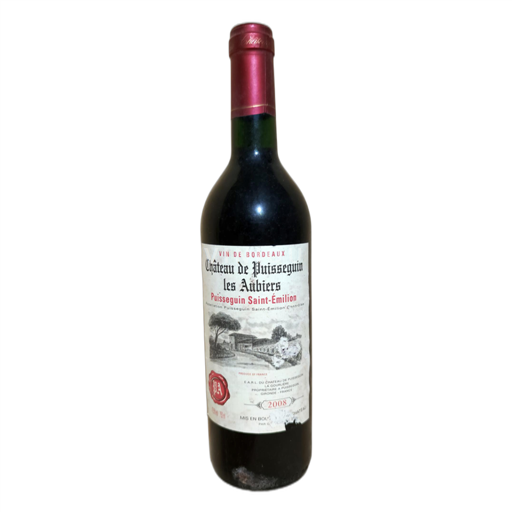 Bordeaux Puisseguin-saint-émilion Château Puisseguin Les Aubiers 2008