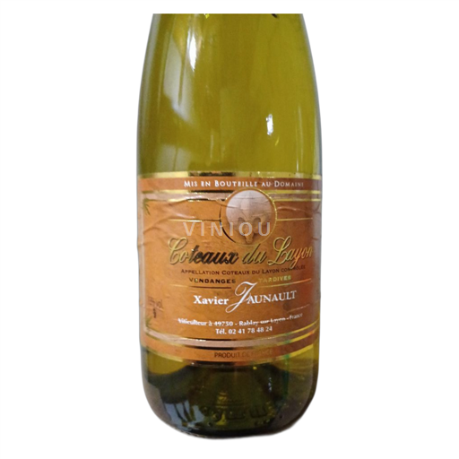Valle del Loira Coteaux-du-Layon Xavier Faunault Vendanges Tardives Sin añada
