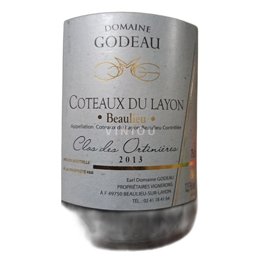 Valle della Loira Coteaux-du-Layon Domaine Godeau Clos des Ortinières 2013