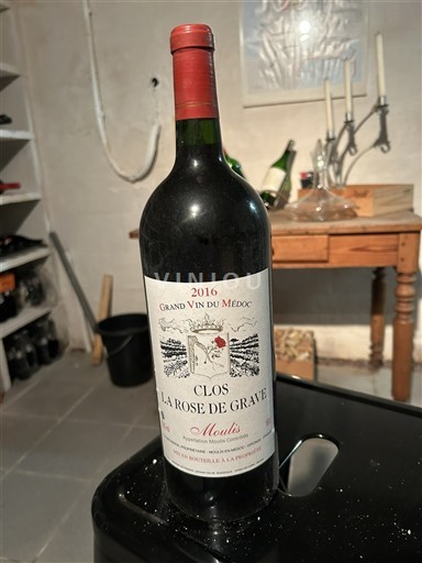 Bordeaux Moulis-en-Médoc Clos La Rose de Grave 2016