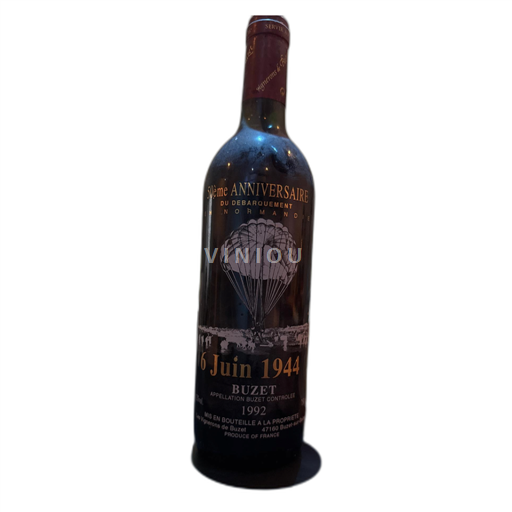 Zuidwest-Frankrijk Buzet Les Vignerons de Buzet 50ème Anniversaire du Débarquement en Normandie 1992