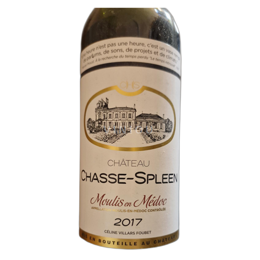 Bordeaux Moulis-en-Médoc Château Chasse-Spleen 2017