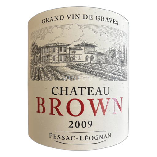 Bordéus Pessac-Léognan Château Brown 2009