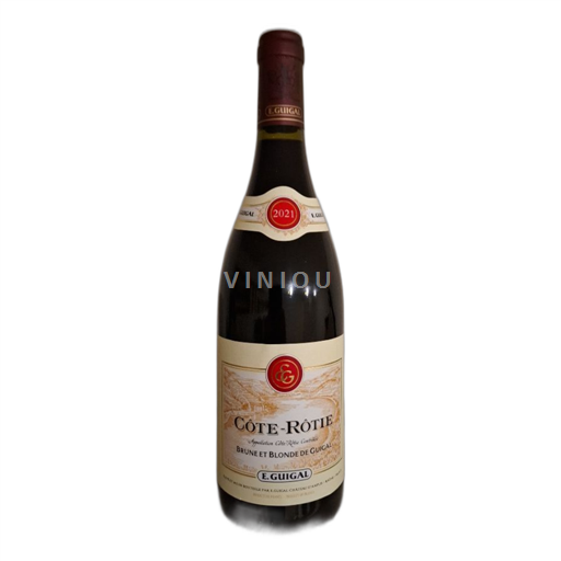 Vin Rouge sec Brune et Blonde Domaine E. Guigal 2021 France Vallée du Rhône Côte-rôtie AOC