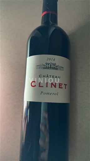 Bordeaux Pomerol Château Clinet 2014