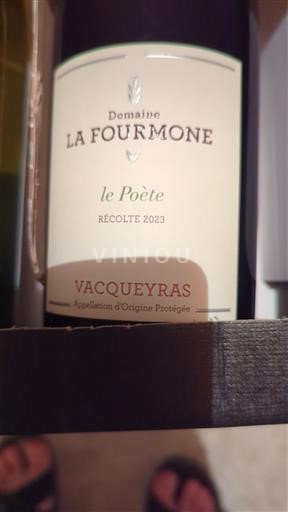 Рона долина Vacqueyras Domaine La Fourmone le Poète 2023