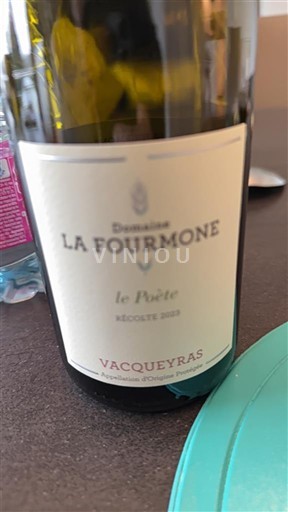 Valle del Rodano Vacqueyras Domaine La Fourmone le Poète 2023