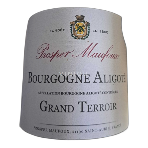 Burgund Bourgogne Aligoté Prosper Maufoux Ohne Jahrgang