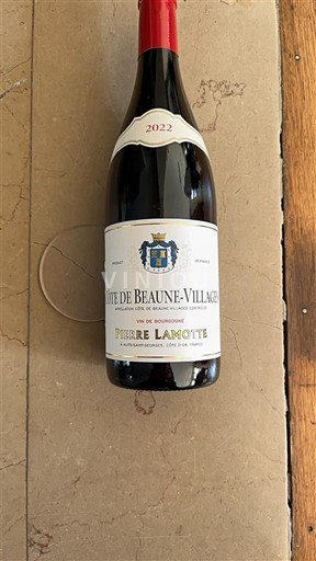Borgogna Côte de Beaune Villages Pierre Lamotte 2022
