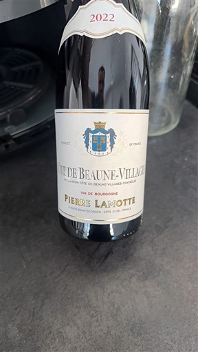 Bourgogne Côte de Beaune-byar Pierre Lamotte 2022