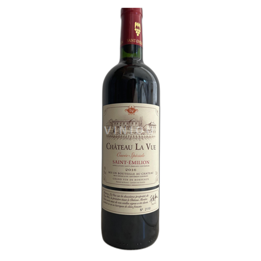 Burdeos Saint-Émilion Château La Vue Spéciale 2016
