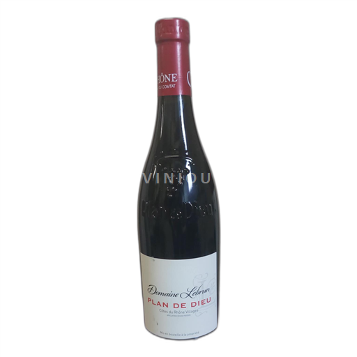 Rhône-dalen Côtes-du-Rhône-Villages Domaine Lebrun Plan de Dieu Ikke årgangsbestemt