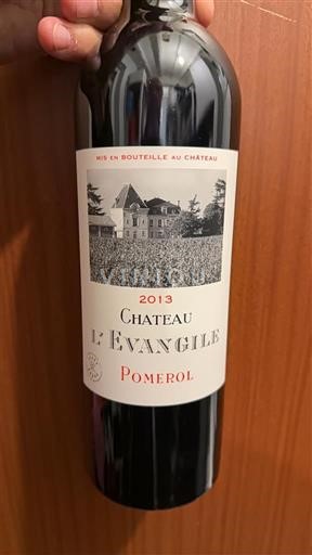 Bordeaux Pomerol Château L'EVANGILE 2013