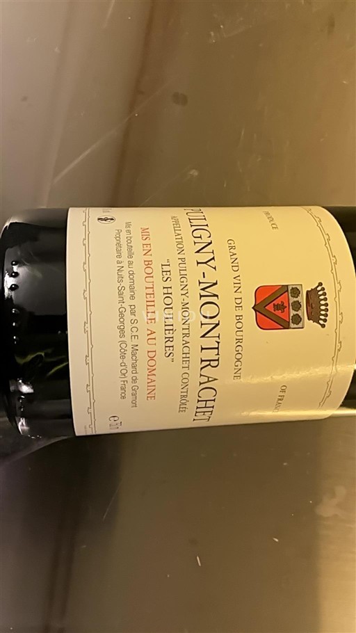 Bourgogne Puligny-Montrachet S.C.E. Machard de Gramont Les Houlières 2020
