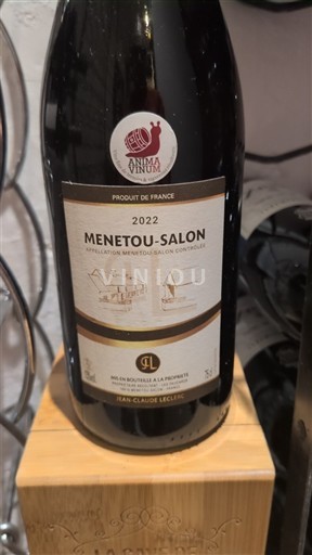 Loiretal Menetou-Salon Jean Claude Leclerc  2022