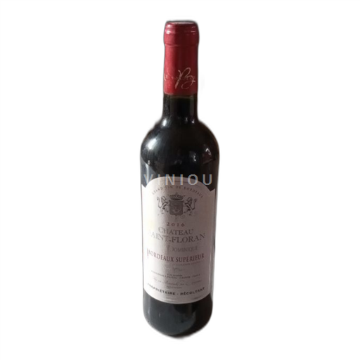 Bordeaux Bordeaux Supérieur Château Saint-Floran Dominique 2016