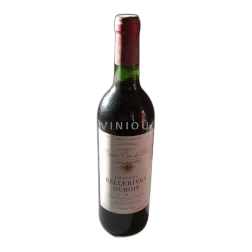 Bordeaux Ni doloceno Chateau Bellerives Dubois 2007