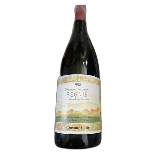 Beaujolais Régnié Domaine des Chaponnières 1998