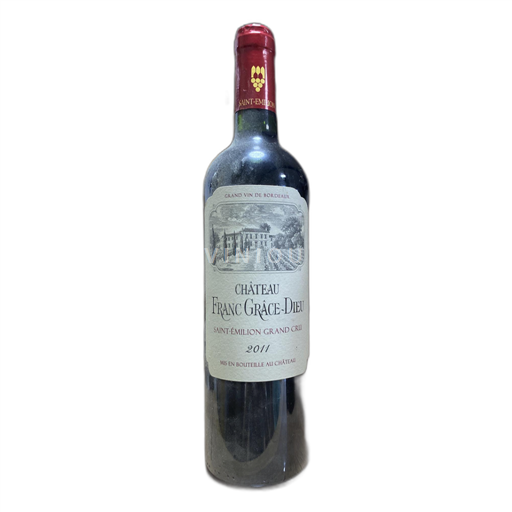 Bordeaux Saint-Émilion Grand Cru Château Franc Grâce-Dieu 2011
